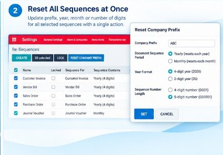 Reset All Sequences at Once