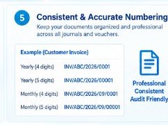 Consistent and Accurate Numbering